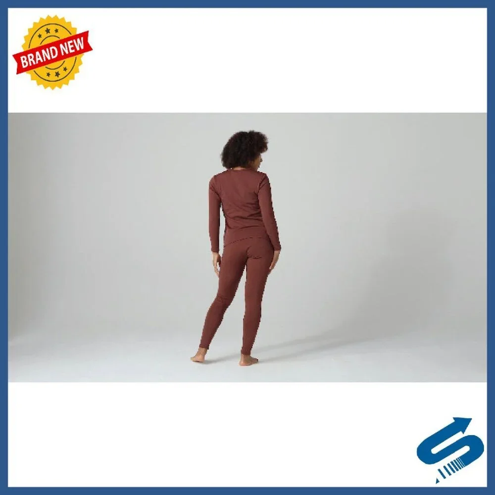 Women's Thermal Fleece Base Layer Top Lightweight Midweight Heavyweight - Picture 7 of 7